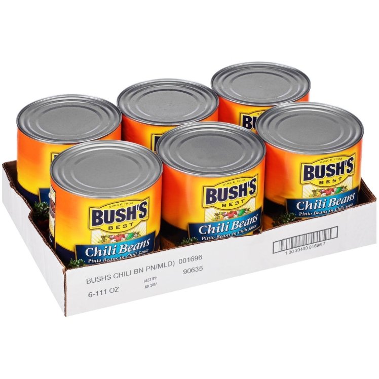 BUSH'S BEST CHILI BEAN MILD CANNED