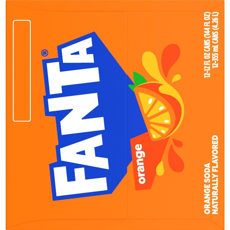 FANTA ORANGE SODA