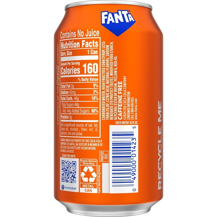 FANTA ORANGE SODA