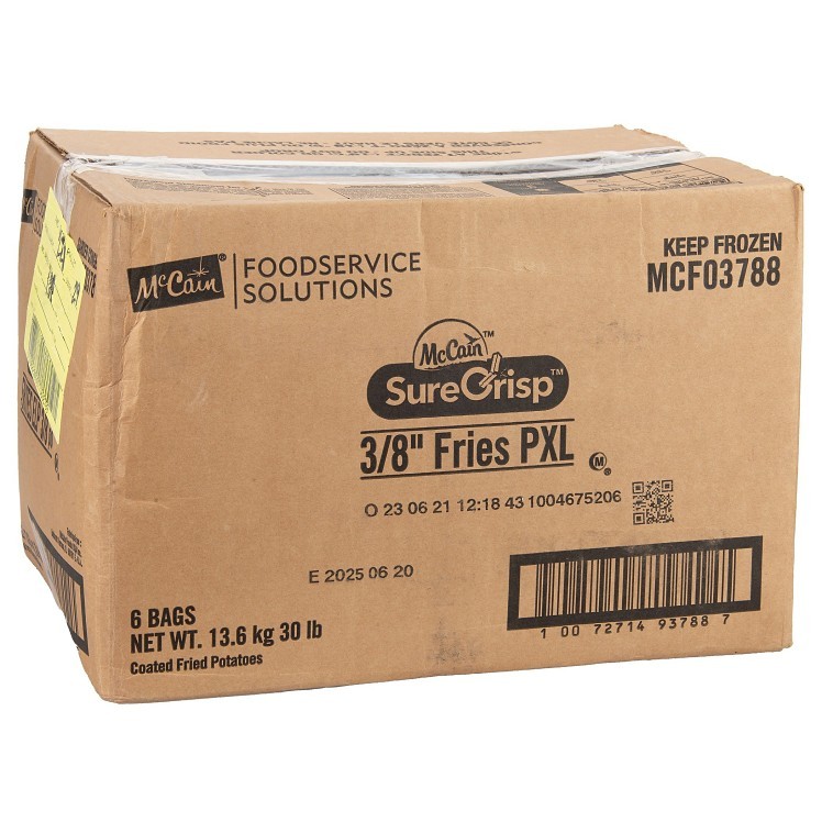 SURECRISP FRIES 3/8 PXL FROZEN 6/5LB