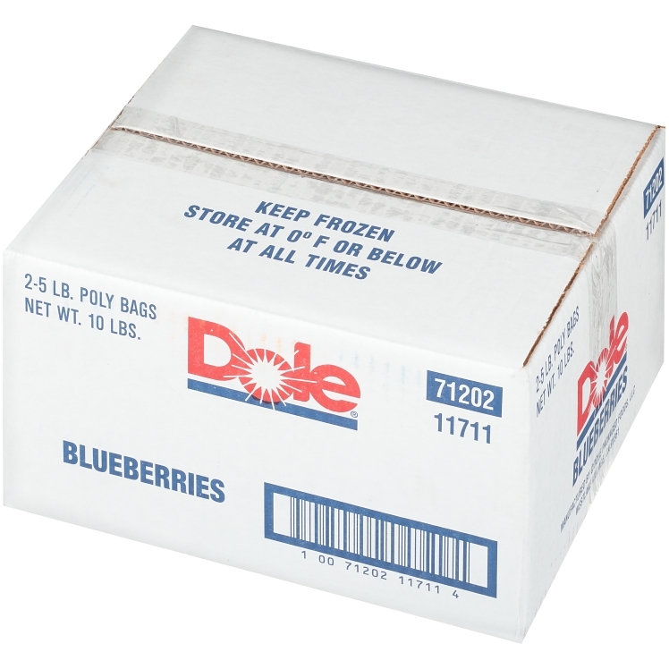 DOLE PACKAGED BLUEBERRY WHOLE IQF