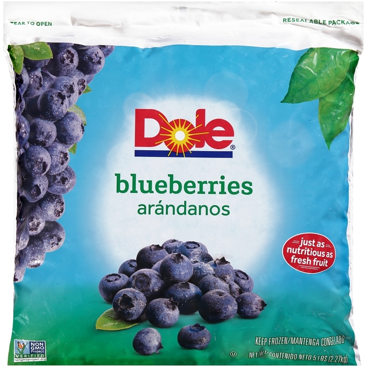 DOLE PACKAGED BLUEBERRY WHOLE IQF