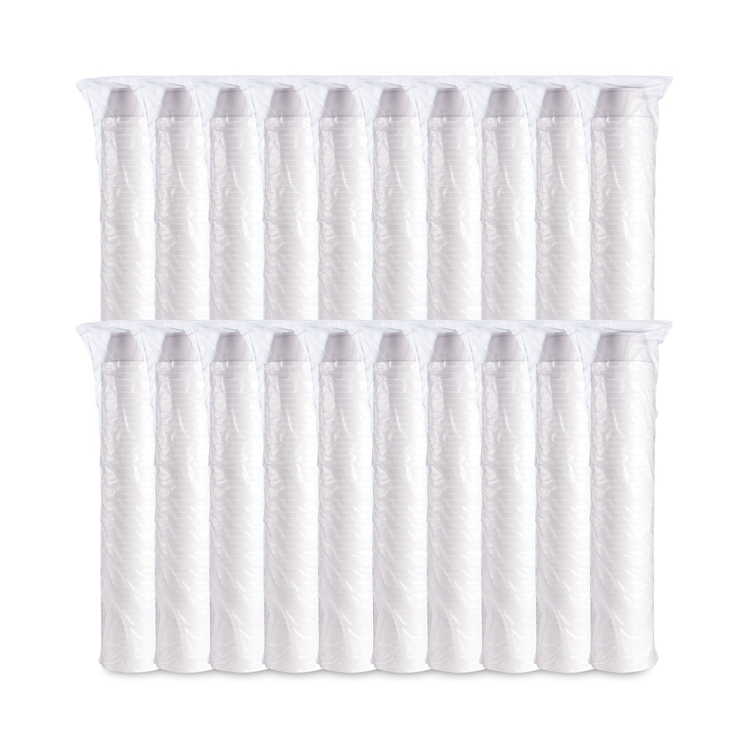 DART SQUAT FOAM FOOD CONTAINER 8 OZ