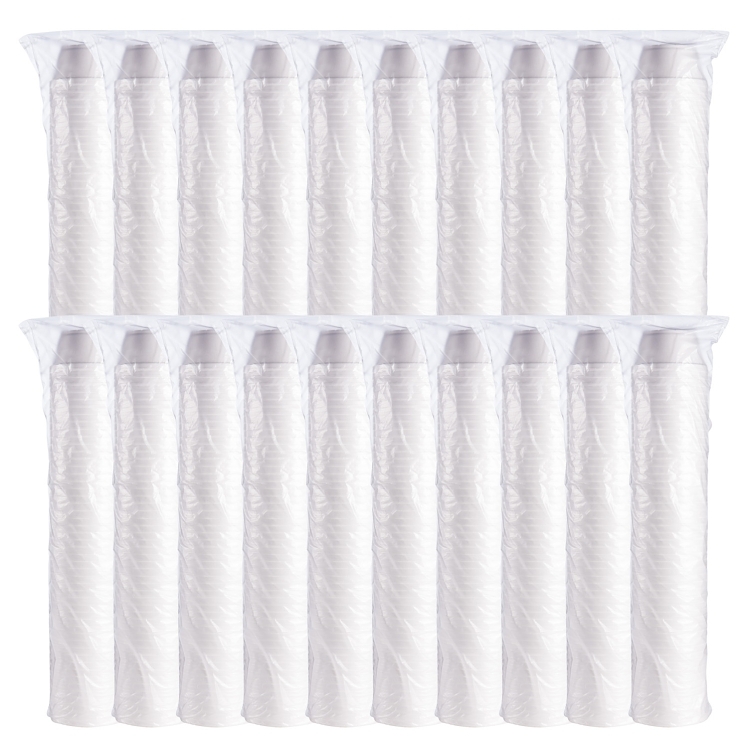 DART SQUAT FOAM FOOD CONTAINER 8 OZ