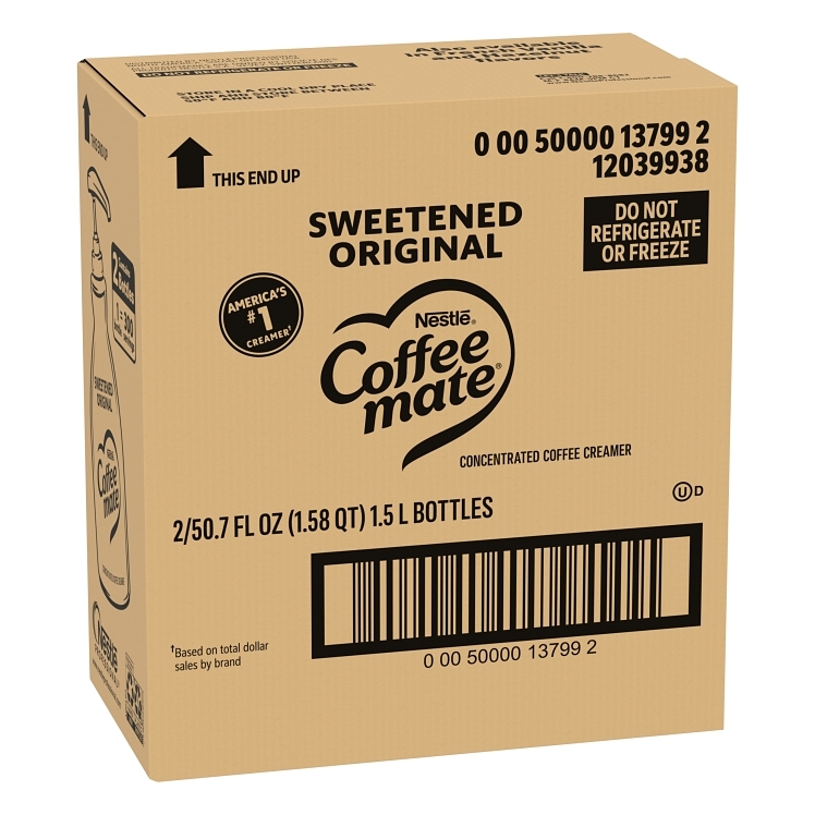 COFFE-MATE LIQUID SWEETENED ORIGINAL CREAMER SHELF STABLE WITH PUMP