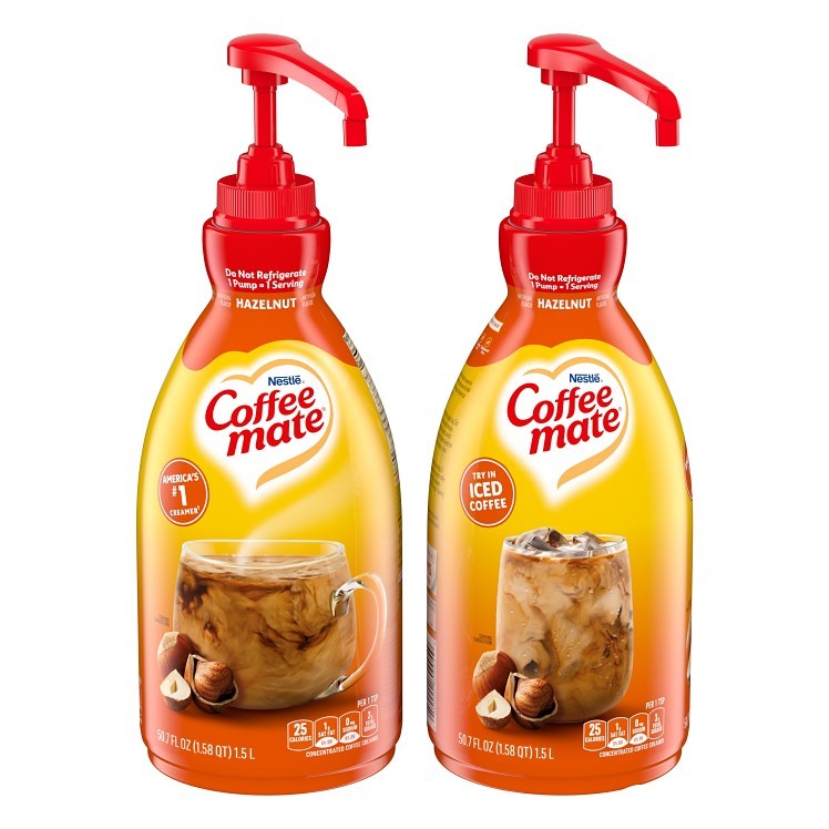 COFFEE MATE CREAMER PUMP HAZELNUT