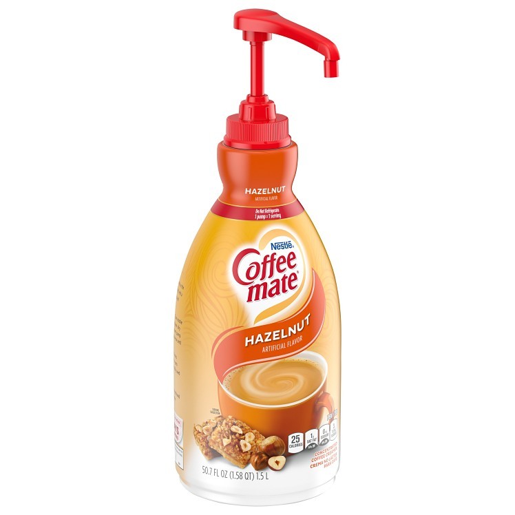 COFFEE MATE CREAMER PUMP HAZELNUT