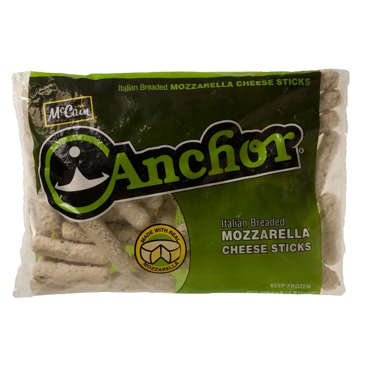 ANCHOR BREADED ITALIAN MOZZARELLA CHEESE STICKS