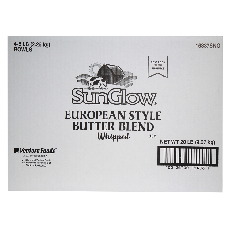 SUNGLOW EUROPEAN STYLE BUTTER BLEND WHIPPED