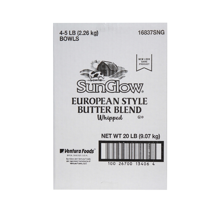 SUNGLOW EUROPEAN STYLE BUTTER BLEND WHIPPED