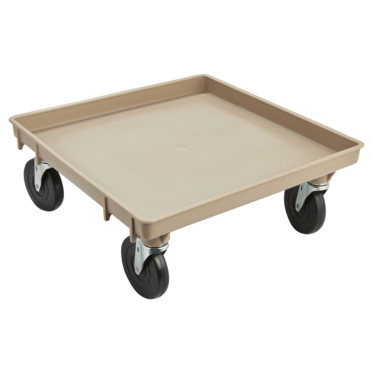 SUPERIOR / CES DISH RACK DOLLY COPOLYMER 21X21