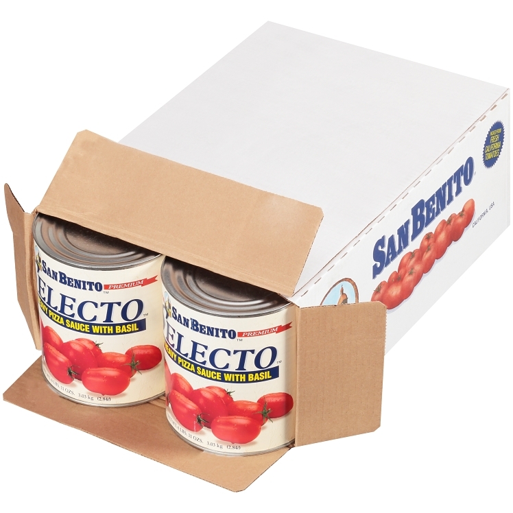 SAN BENITO SUPER HEAVY PIZZA SAUCE WITH BASIL