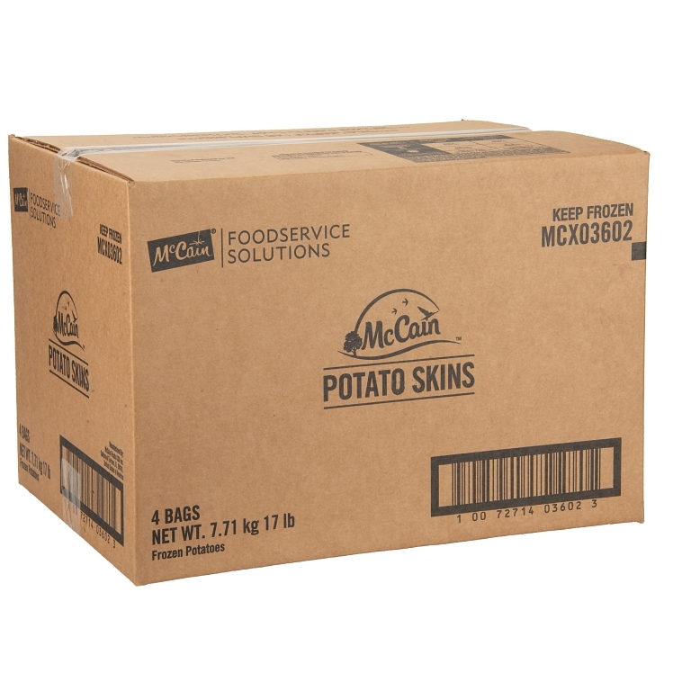 MCCAIN POTATO SKINS PREBAKED FROZEN