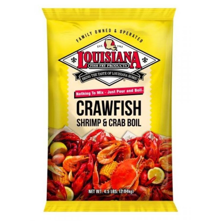 LOUISIANA FISH FRY PRODUCTS CRAWFISH CRAB SHRIMP BOIL SEASONING