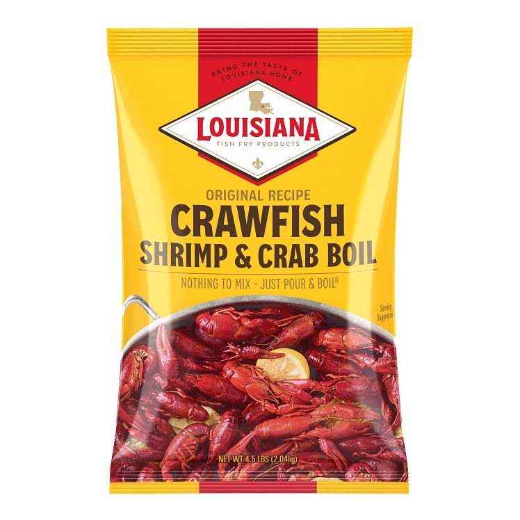 LOUISIANA FISH FRY PRODUCTS CRAWFISH CRAB SHRIMP BOIL SEASONING