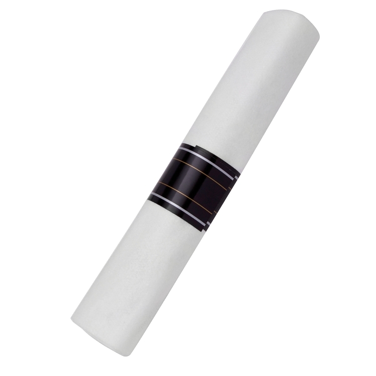 WNA COMET REFLECTIONS WHITE NAPKIN ROLL WITH CUTLERY KIT