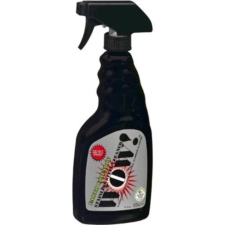 WOW! POLISH, STAINLESS STEEL LIQUID SPRAY BOTTLE CLEAR