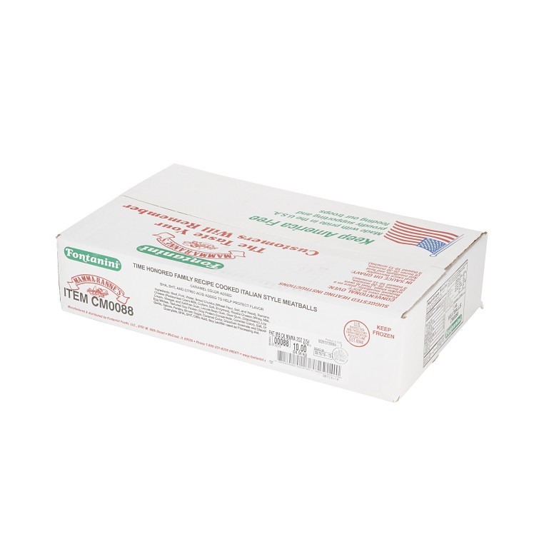 FONTANINI MEATBALLS PORK BEEF ITALIAN COOKED 2 OZ