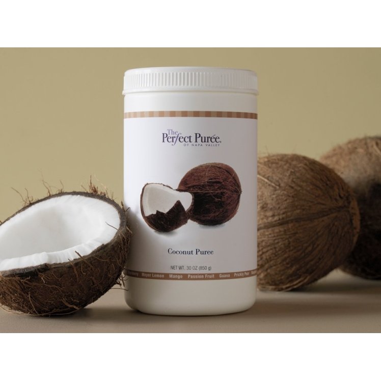 The Perfect Puree of Napa Valley Frozen Coconut Puree in Sugar