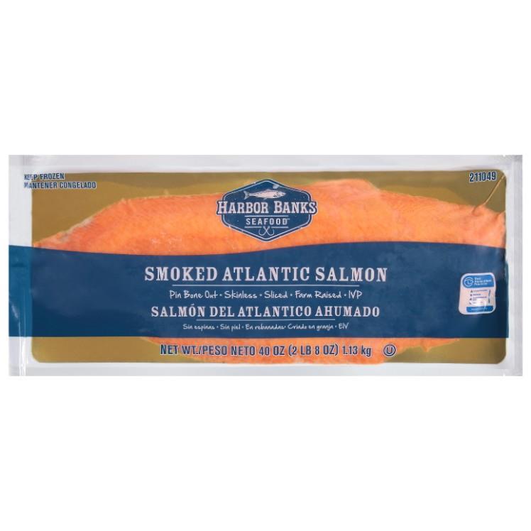 HARBOR BANKS SMOKED COLD NOVA LOX SALMON