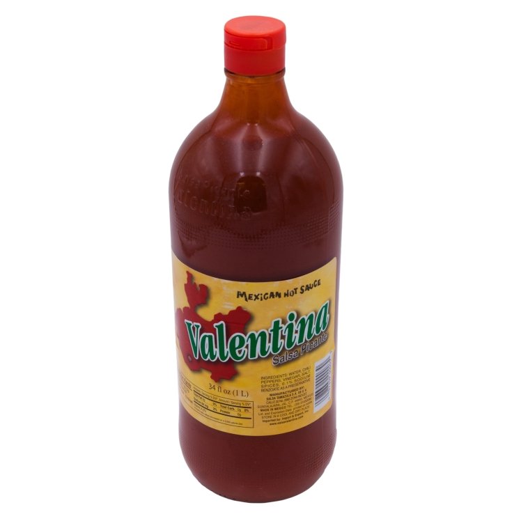VALENTINA SAUCE, HOT GLASS BOTTLE SHELF STABLE