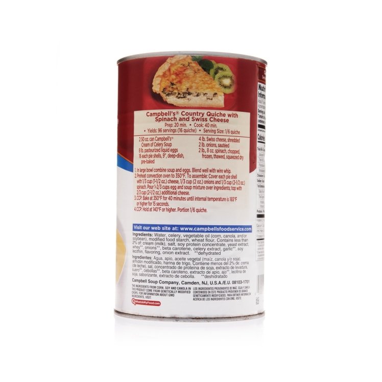 CAMPBELL'S CREAM OF CELERY SOUP