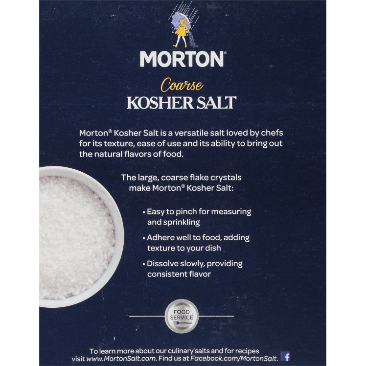 MORTON KOSHER SALT