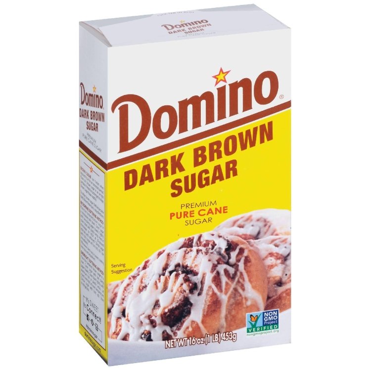 DOMINO DARK BROWN GRANULATED CANE SUGAR