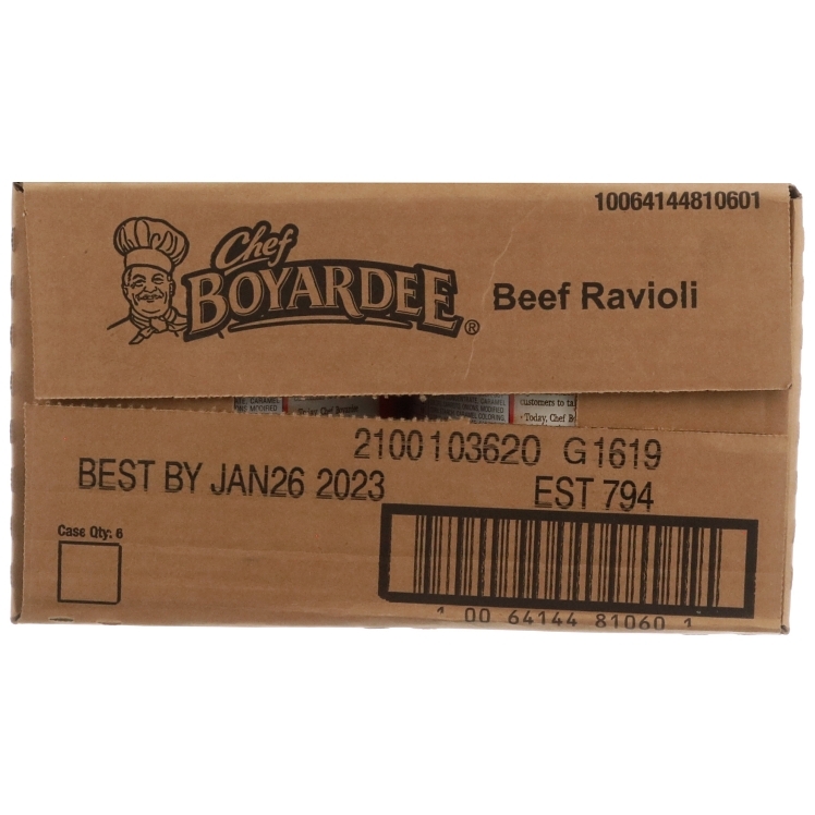 CHEF BOYARDEE RAVIOLI IN MEAT SAUCE