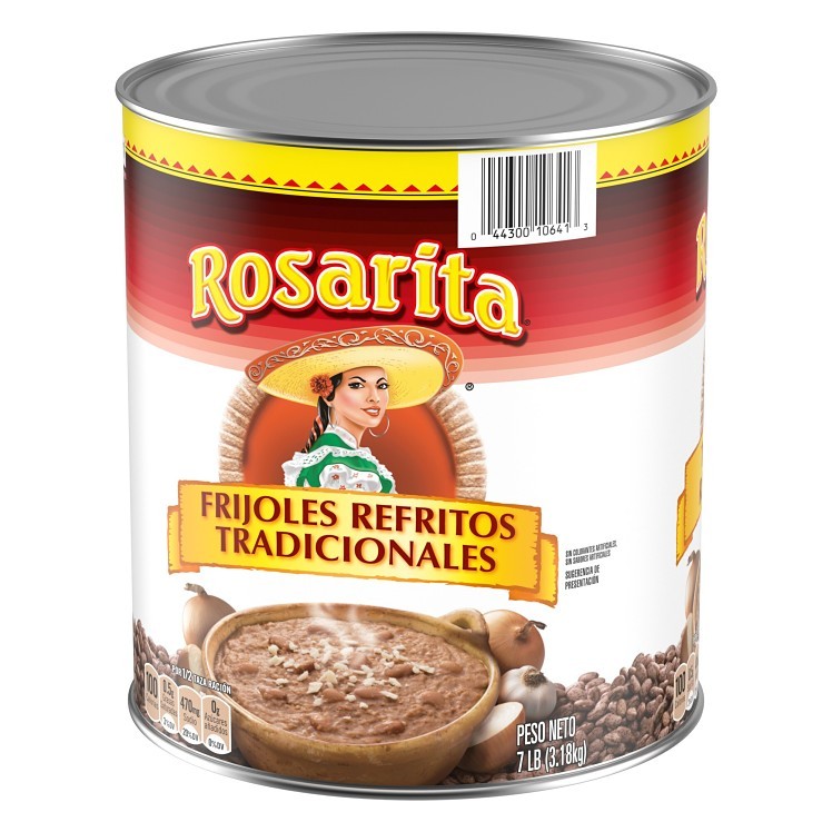 ROSARITA CULINARY BEAN REFRIED SHELF STABLE CANNED