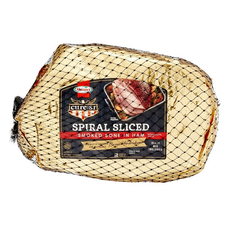 CURE 81 HAM HALF BONE-IN SPIRAL SLICED SMOKED HARDWOOD - US Foods CHEF ...