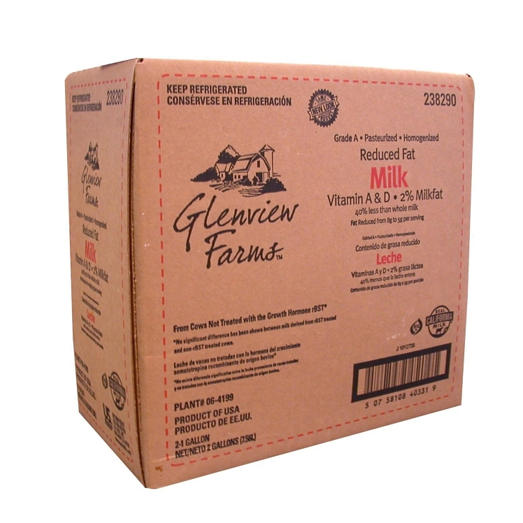 GLENVIEW FARMS MILK 2% REDUCED FAT