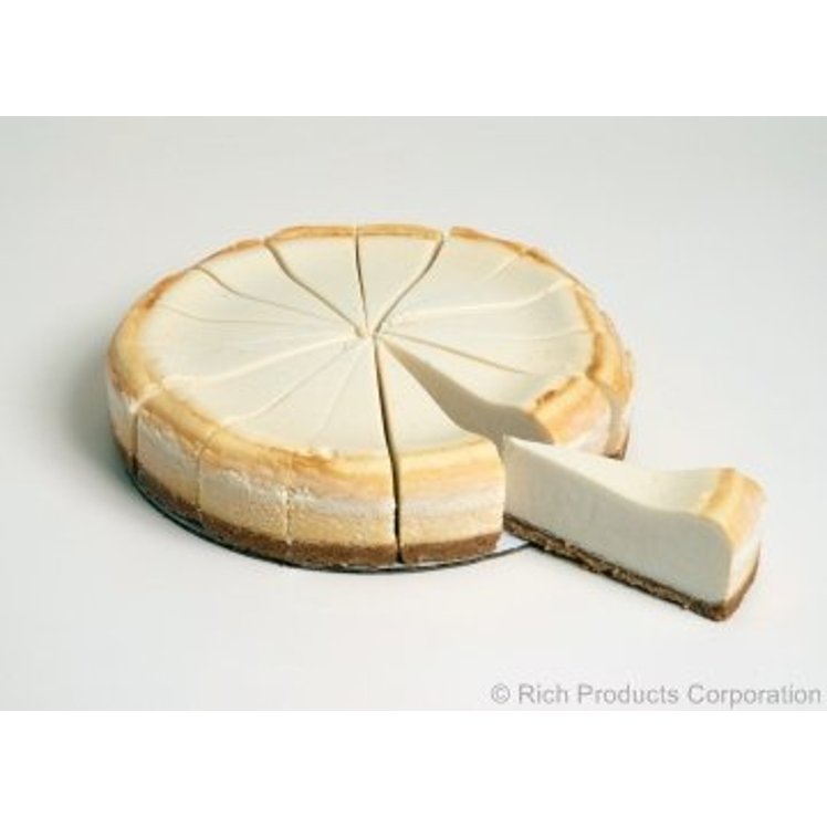 JON DONAIRE BAKED NEW YORK STYLE CHEESECAKE 10 INCHES 16 SLICES