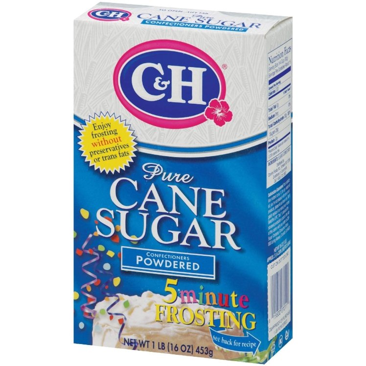 C&H POWDERED CONFECTIONER'S PURE CANE SUGAR