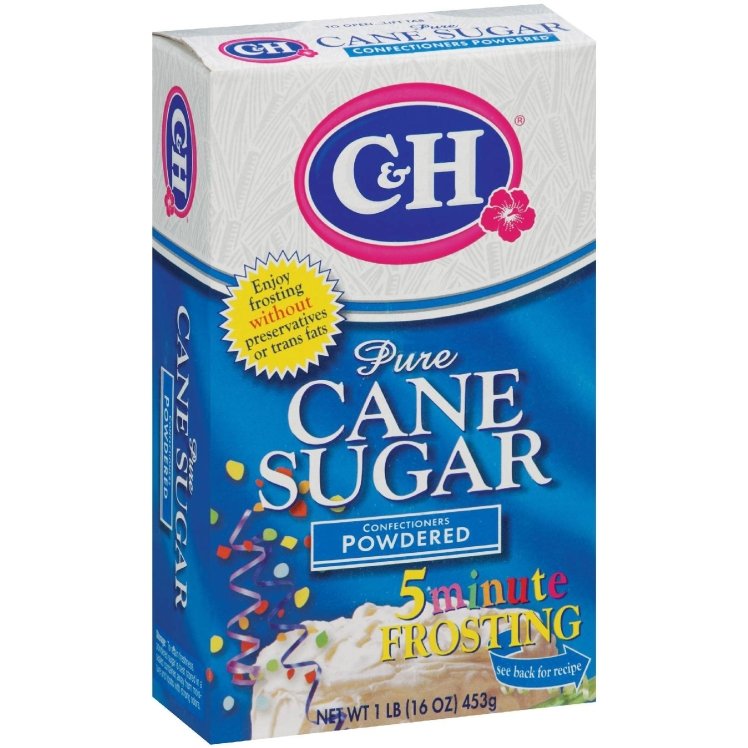 C&H POWDERED CONFECTIONER'S PURE CANE SUGAR