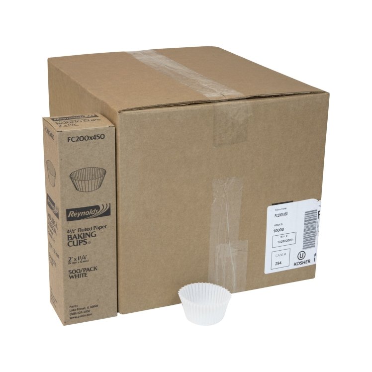 REYNOLDS 4.5 INCHX2 INCH FLUTED BAKE CUP
