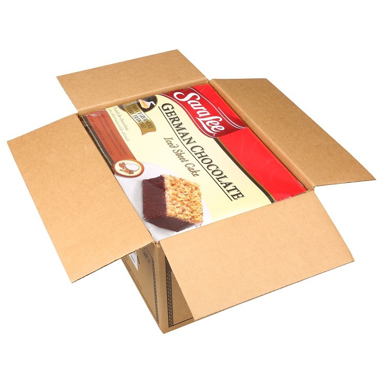 SARA LEE ICED GERMAN CHOCOLATE SHEET CAKE 1/2 SHEET