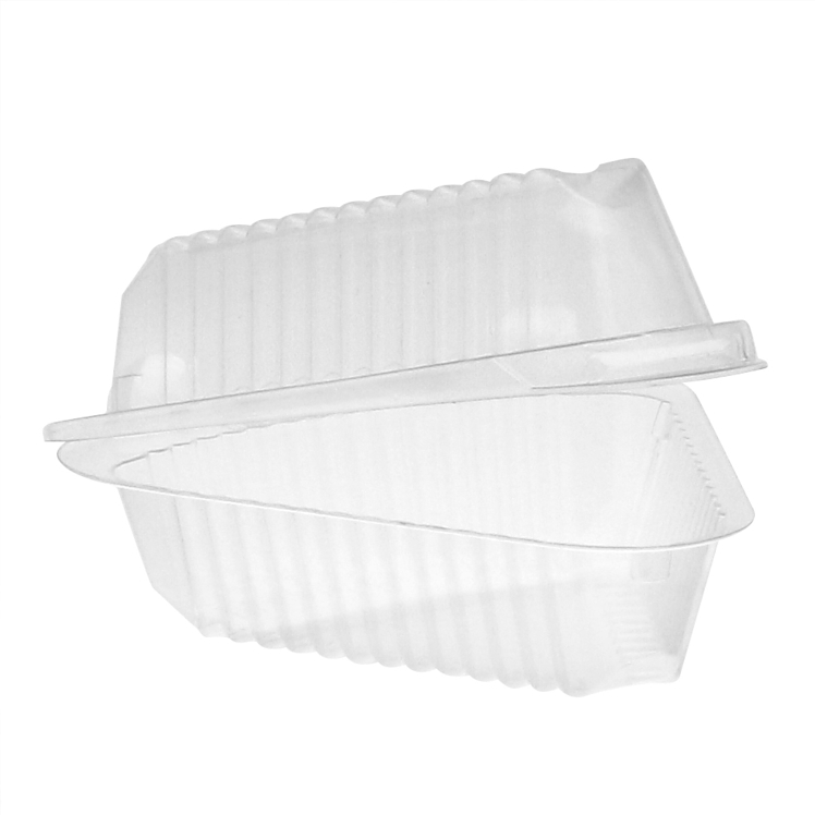 PACTIV BLACK 9 INCH 1 COMPARTMENT PIE WEDGE CONTAINER