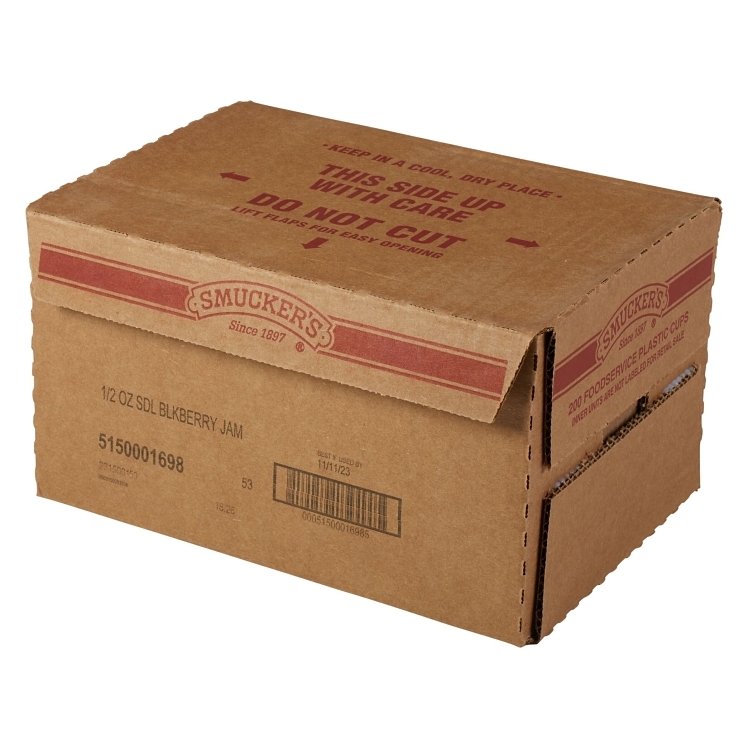 SMUCKER'S SEEDLESS BLACKBERRY JAM CUPS