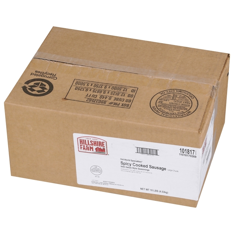 HILLS FARM OVEN ROASTED SLICED SPICY SAUSAGE TOPPING