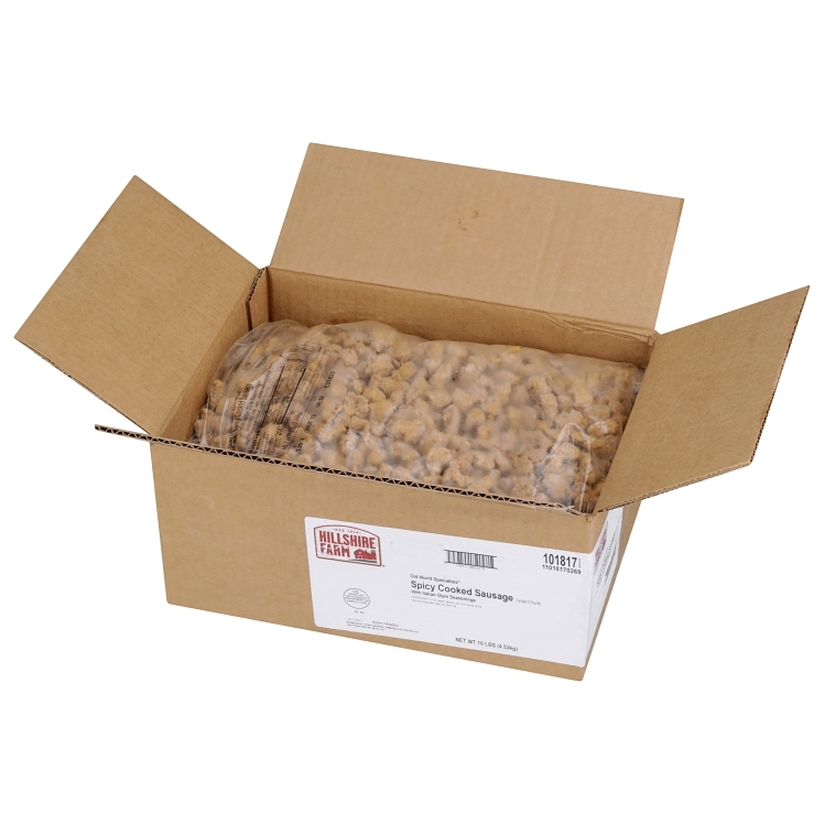 HILLS FARM OVEN ROASTED SLICED SPICY SAUSAGE TOPPING