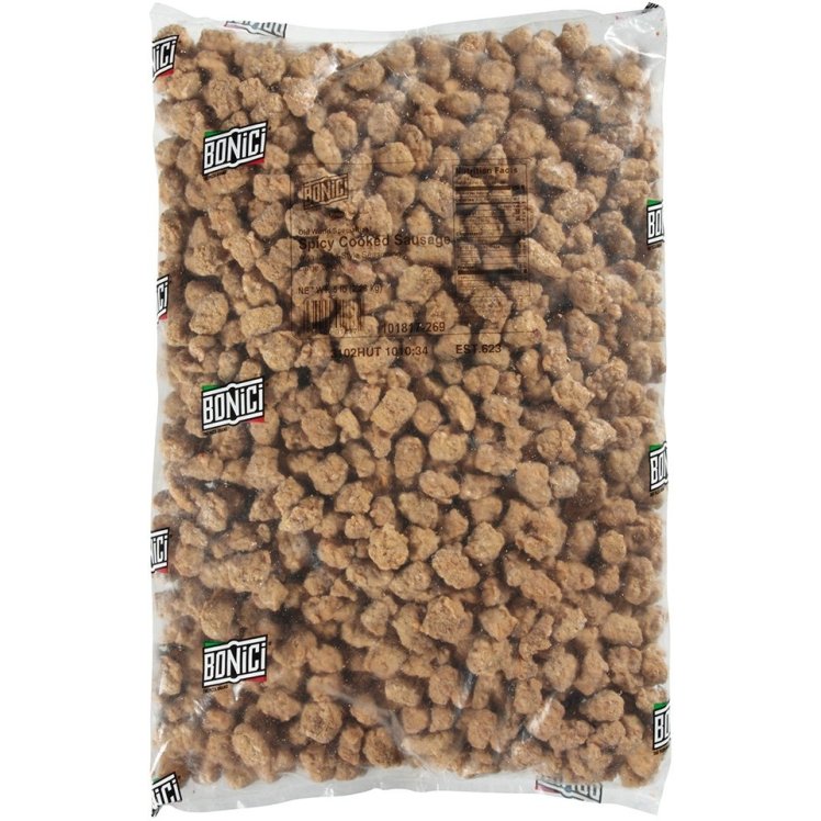 HILLS FARM OVEN ROASTED SLICED SPICY SAUSAGE TOPPING