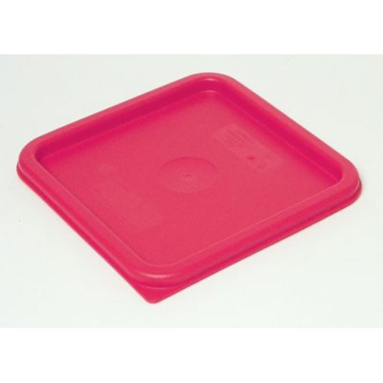 CAMBRO SQUARE COVER RED FITS 6 & 8 QUART