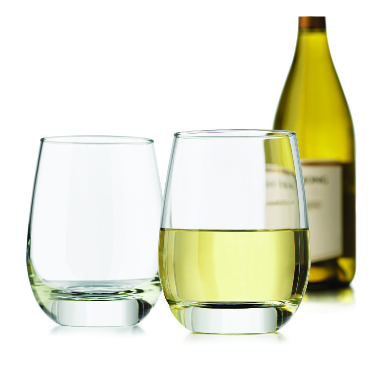 LIBBEY STEMLESS WINE 12OZ