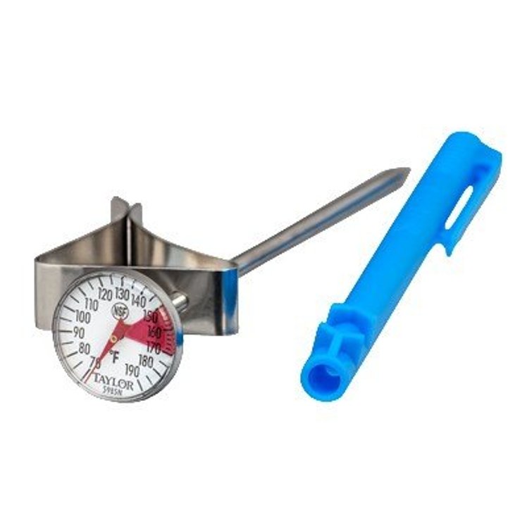 TAYLOR PRECISION THERMOMETER, HOT BEVERAGE DIAL 70 FAHRENHEIT