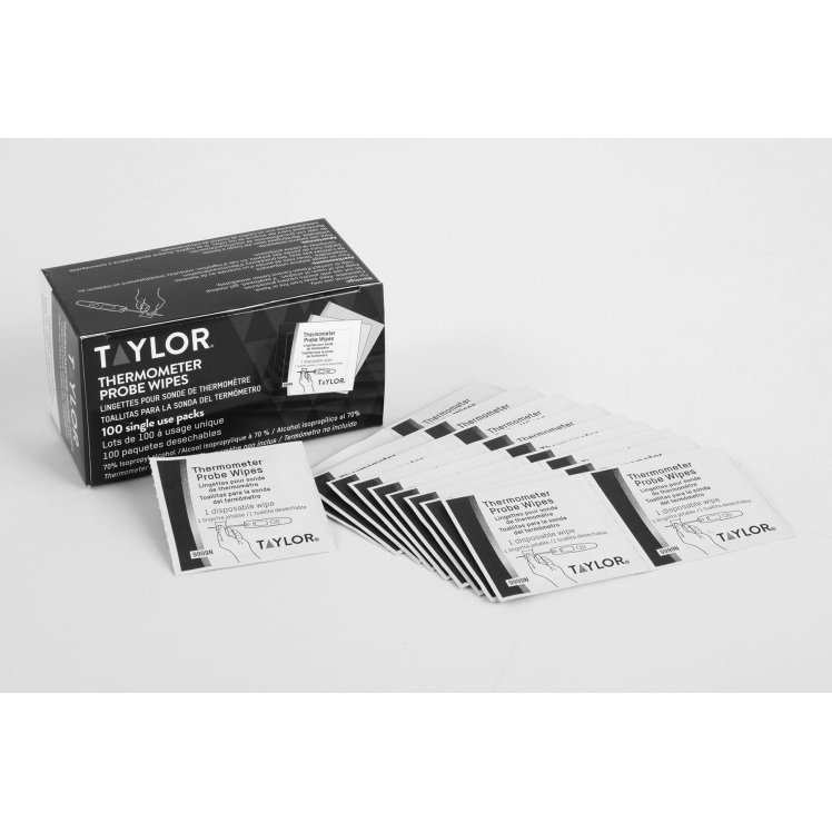TAYLOR PRECISION WIPE PROBE PAPER 1.25X2.5 WHITE ANTIBACTERIAL