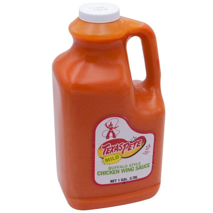TEXAS PETE BUFFALO MILD PLASTIC JUG