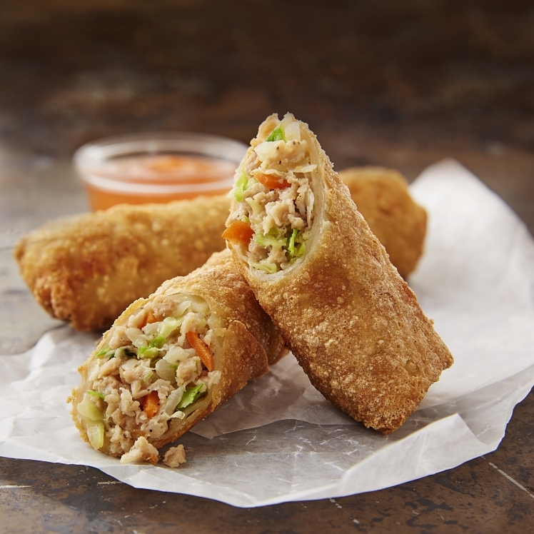 MINH EGG ROLL PORK & VEGETABLE 3 OUNCE COOKED