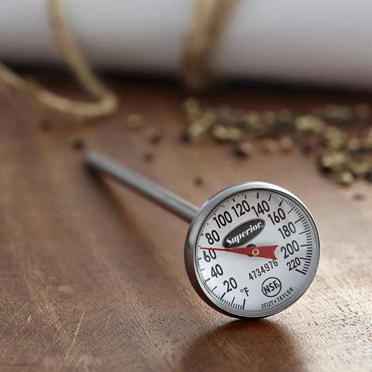 SUPERIOR / CES THERMOMETER POCKET DIAL 0/220 FAHRENHEIT