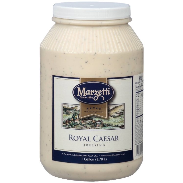 T. MARZETTI DRESSING, CAESAR PLASTIC JAR SHELF